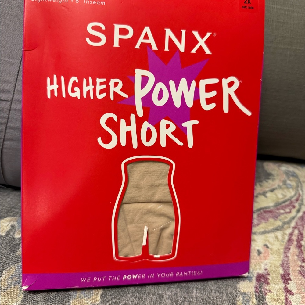 New Spanx Higher Power Short in Tan
